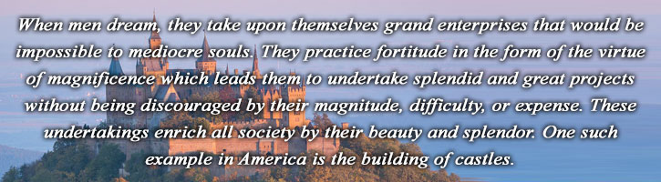 Building a Medieval Castle in America