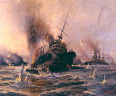 Sinking_of_Battship_Bouvet_at_the_Dardanelles-Tahsin_Bey