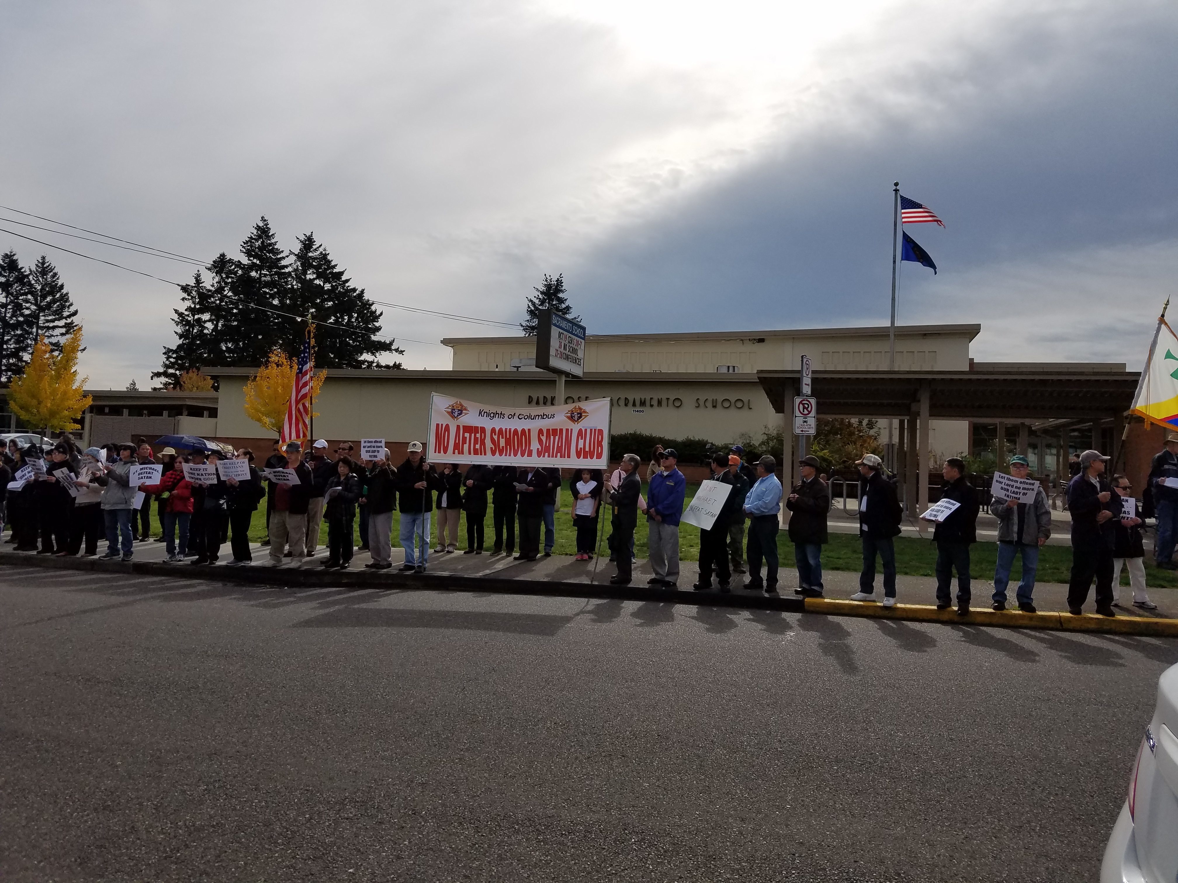 Return to Order Portland says NO to After School Satan Club