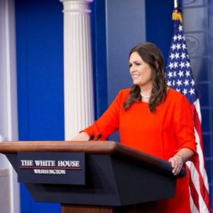 Sarah Sanders Turns the Other Cheek at The Red Hen 