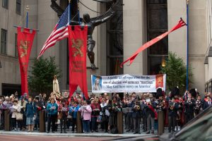 One Million Catholics Pray the Rosary in the Streets