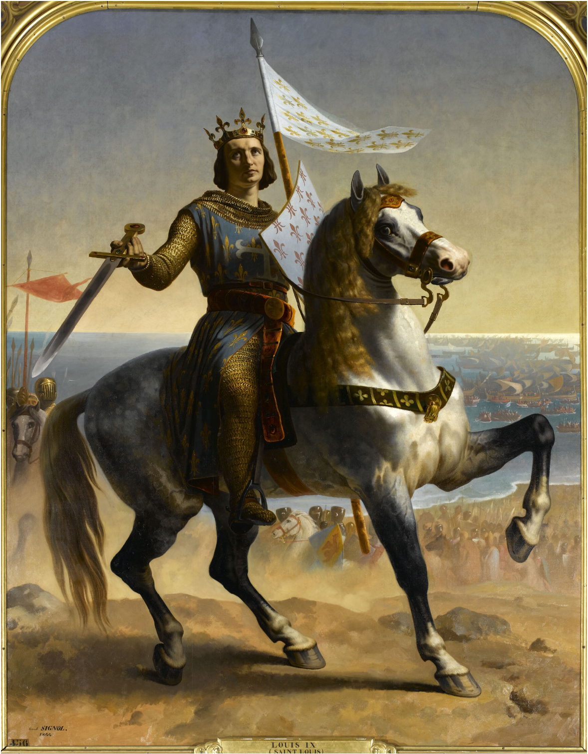 Saint Louis IX, Crusader King of France