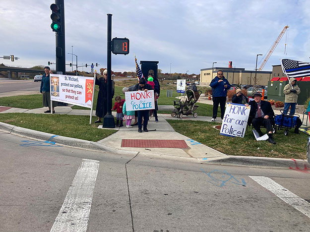 Pro-Police Rallies the Media Missed in Topeka, Kansas