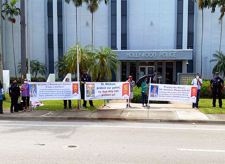 Pro-Police Rallies the Media Missed in Hollywood, Florida