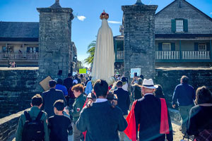 St. Augustine’s 2022 March for Life Disturbed the Cruise Ship