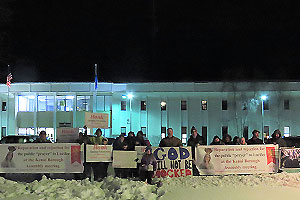 Alaskans Defy Satan in the Public Square and Town Assembly