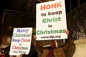 Defenders of the Christ Child Say No to Drag Queen “Christmas” Blasphemy