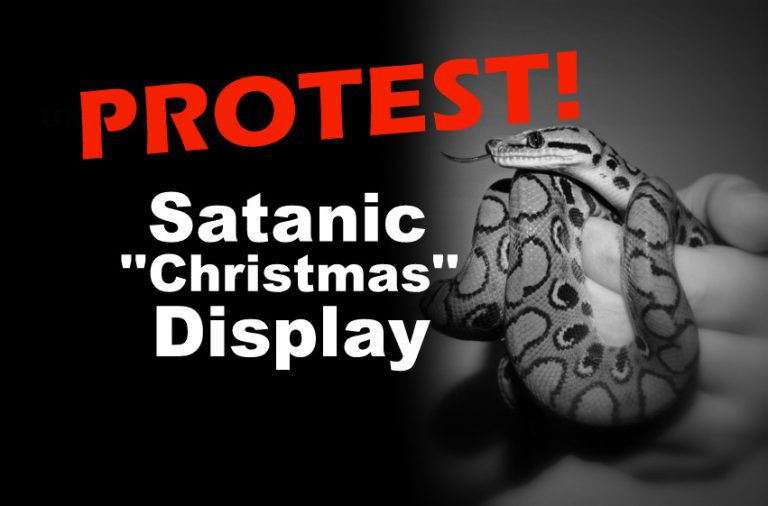 protest-illinois-state-capitol-satanic-christmas-monument-springfield