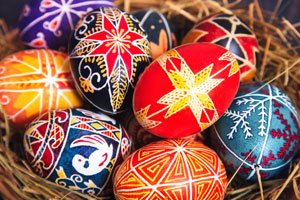 Exquisite Ukrainian Easter Eggs Lift Hearts and Minds to God
