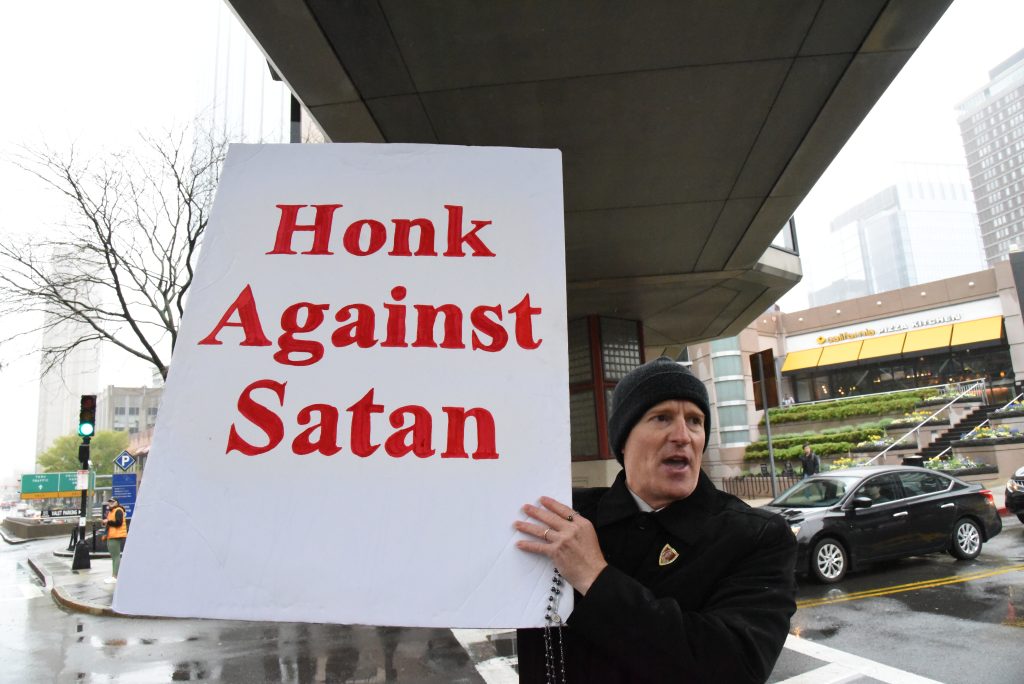 God vs. Satan: The Spiritual Battle in Boston Against SatanCon