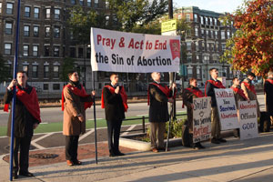 What It’s Like to Challenge Both Abortion and Socialism in Downtown Boston