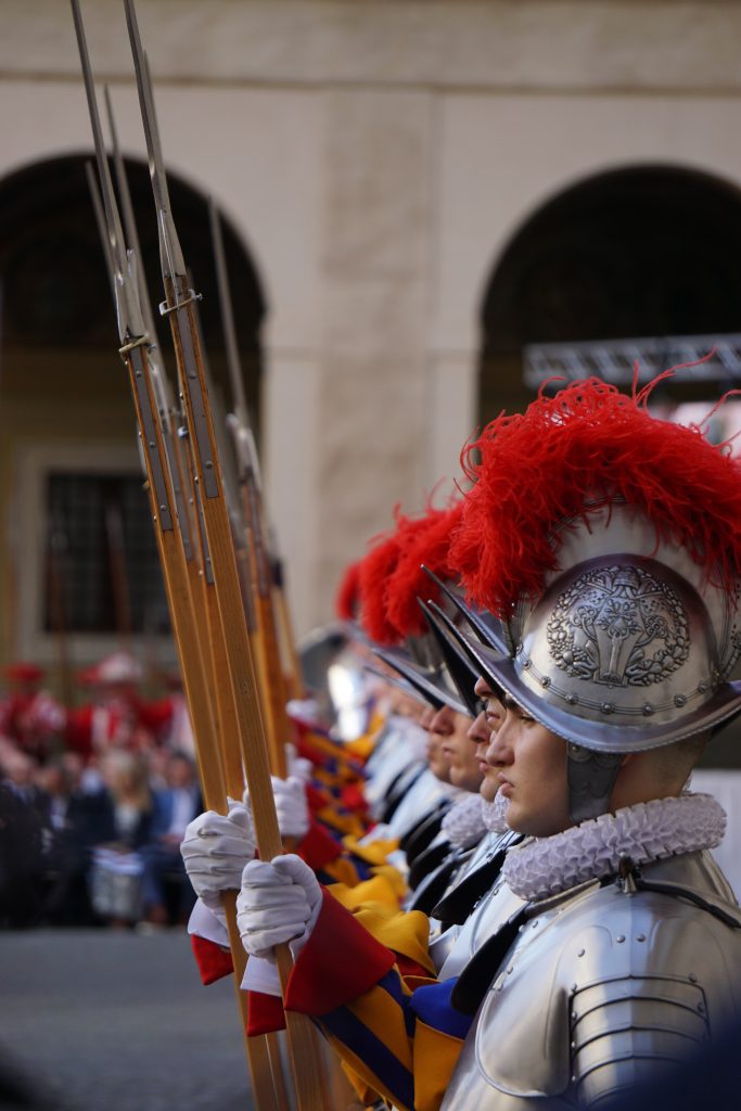 Swiss Guards Swear Their Oaths of Service to God and His Church