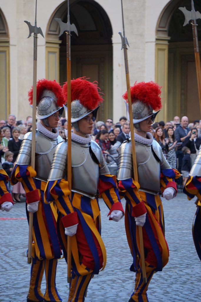 Swiss Guards Swear Their Oaths of Service to God and His Church