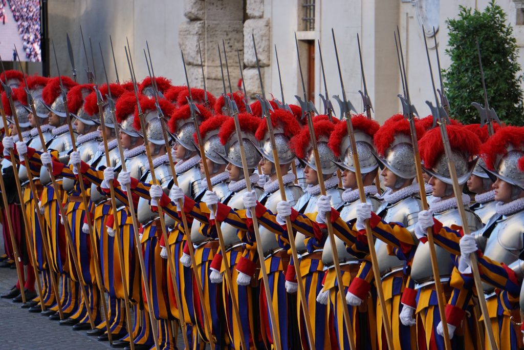 Swiss Guards Swear Their Oaths of Service to God and His Church