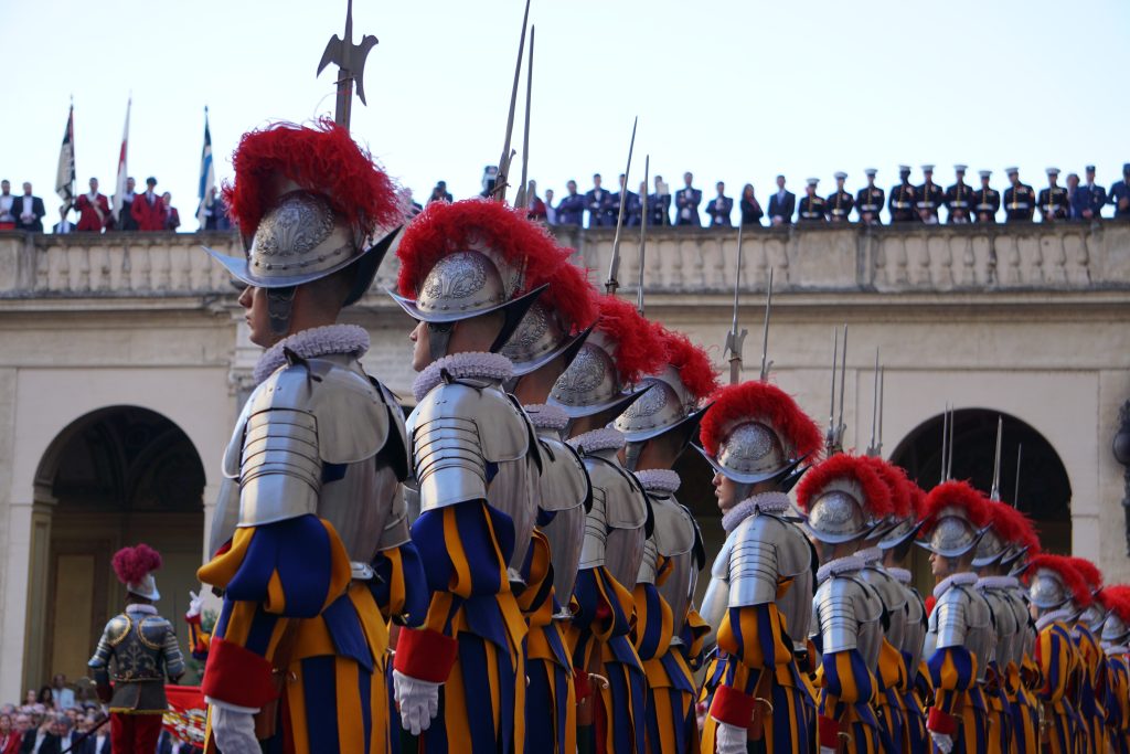 Swiss Guards Swear Their Oaths of Service to God and His Church