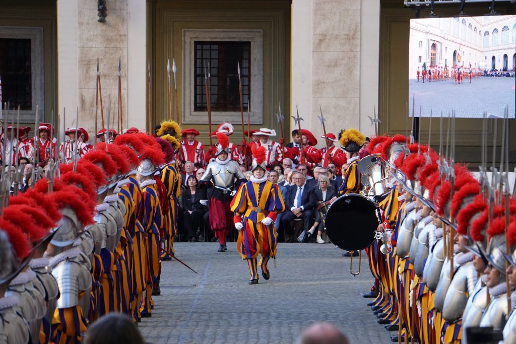 Swiss Guards Swear Their Oaths of Service to God and His Church