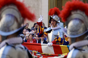 Swiss Guards Swear Their Oaths of Service to God and His Church