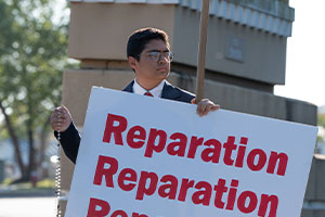 High School Students Protest a Satanic Circus in Maryland