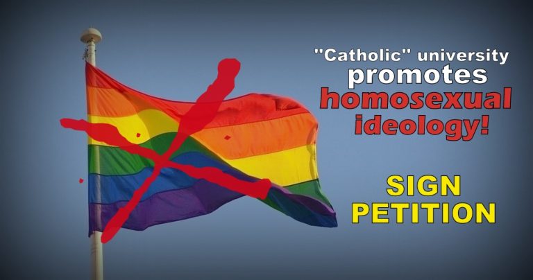 protest-viterbo-catholic-university-preferred-pronouns-pride-club-homosexual-sin