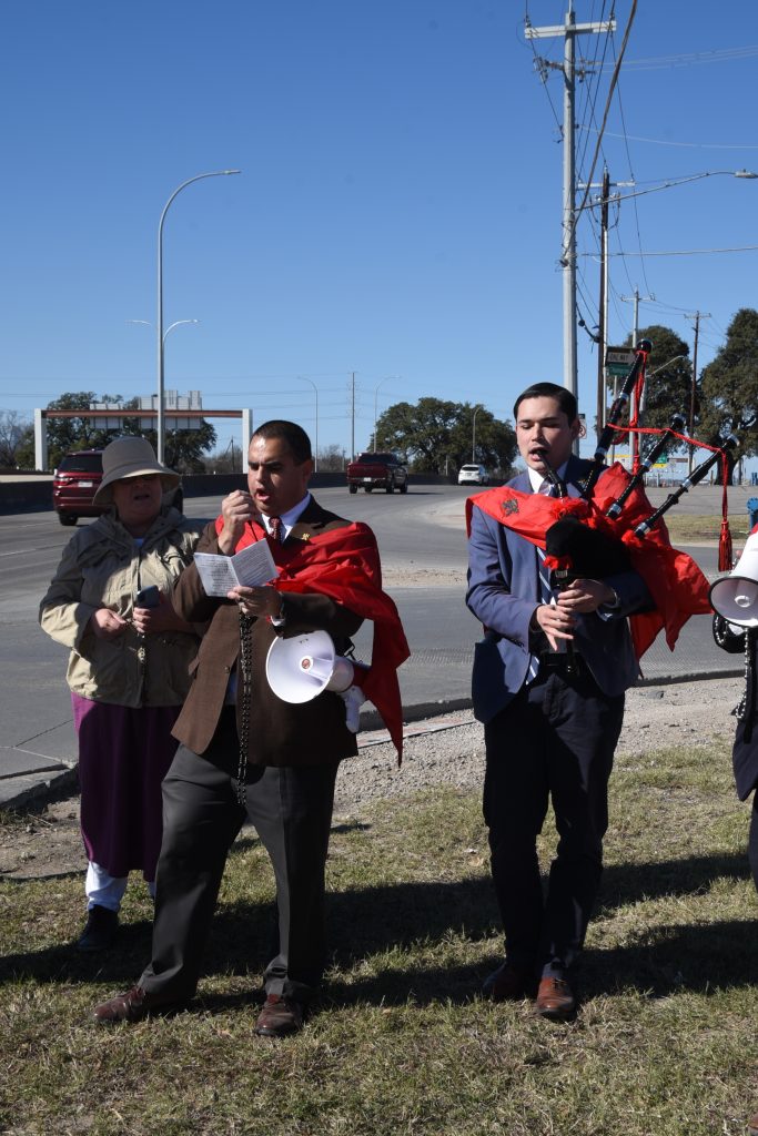 Children of Light Make Reparation for a Black Mass of Defiant “Light” in Texas