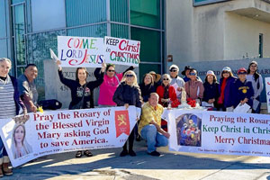 America Rallies to Keep Christ in Christmas