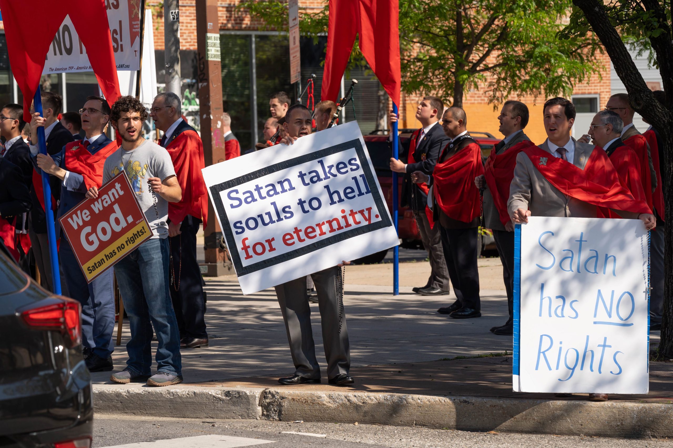 In Baltimore, Catholics Make Reparation for a “Satanic Revival”