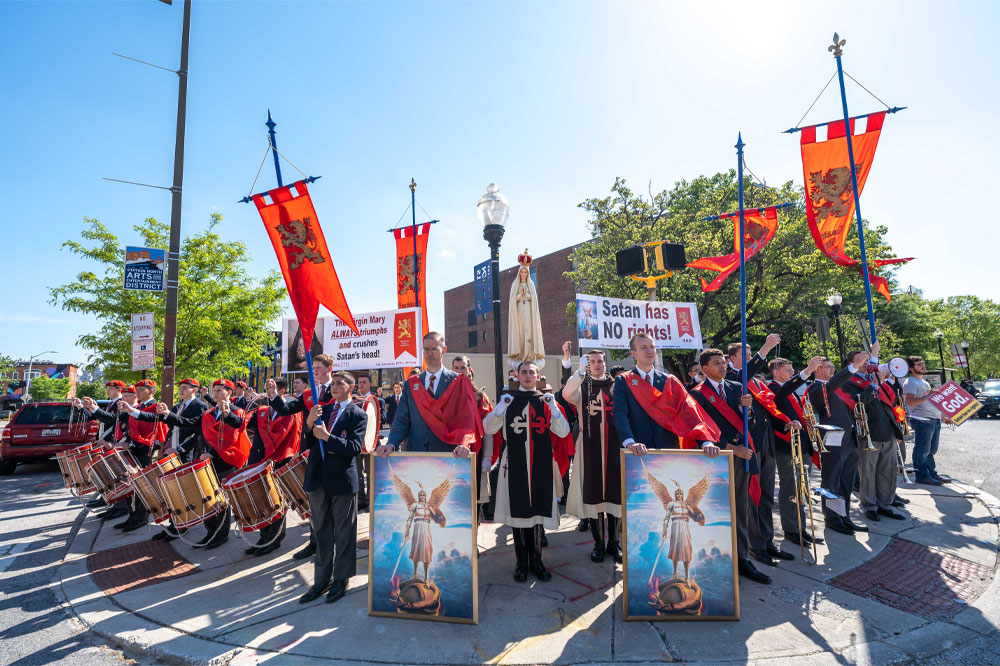 In Baltimore, Catholics Make Reparation for a “Satanic Revival”