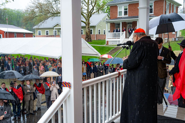 St. Louis de Montfort Academy Celebrates Joyful Milestones with Cardinal Burke and Guests