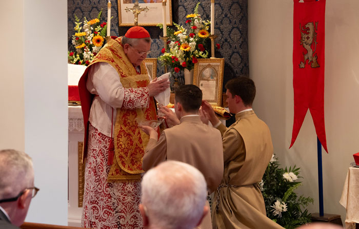 St. Louis de Montfort Academy Celebrates Joyful Milestones with Cardinal Burke and Guests