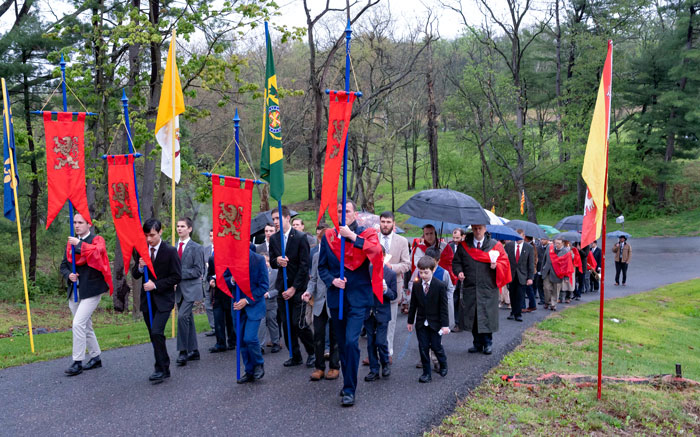 St. Louis de Montfort Academy Celebrates Joyful Milestones with Cardinal Burke and Guests