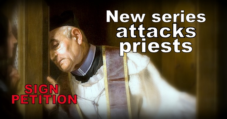 protest-fallling-series-channel-4-attack-priests-nuns