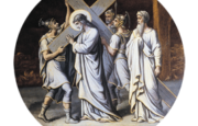 Return to Order Fifth Station--Jesus is Helped by the Cyrenean to Carry the Cross 3