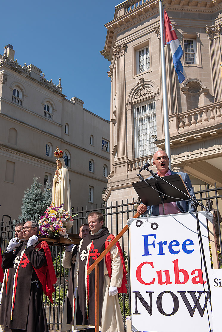 Raphael Garcia Free Cuba NOW! Press Conference Rally