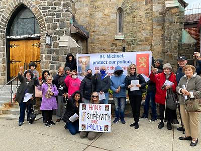 Pro-Police Rallies the Media Missed in Yonkers, N.Y.