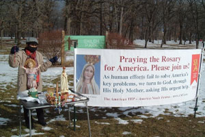 Rally Captains Lead Rosary Warriors for Life Across America!