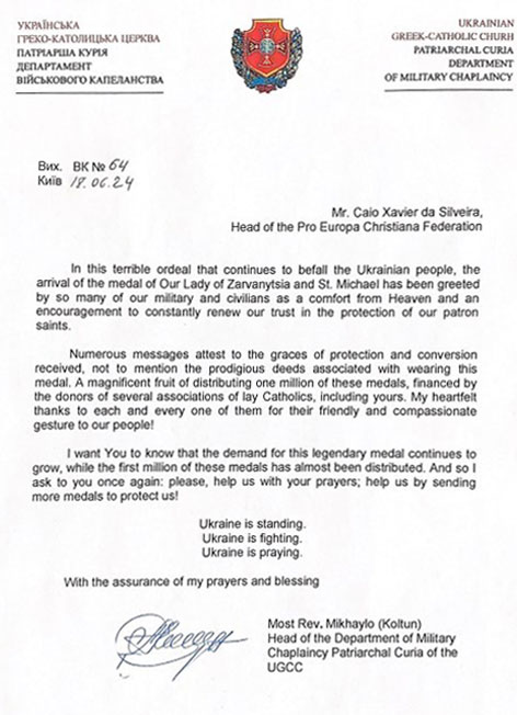 Ukraine Is Standing! Ukraine Is Fighting! Ukraine is Praying! A Spiritual Report from the Front