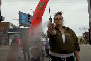 TFP Pepper-Sprayed by Fuming Pro-Abort in St. Paul