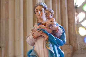 How Our Lady Gave Us Back the Color Blue
